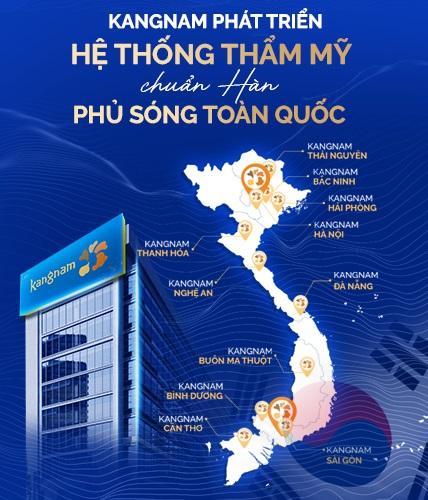 hệ thống thẩm mỹ kangnam toàn quốc